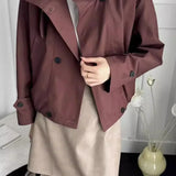 Kort, afslappet cargojakke