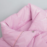 Overdimensioneret quiltet bomuldsjakke