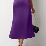 havfruehale satin nederdel