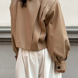 Oversized jakke med behagelige reverser