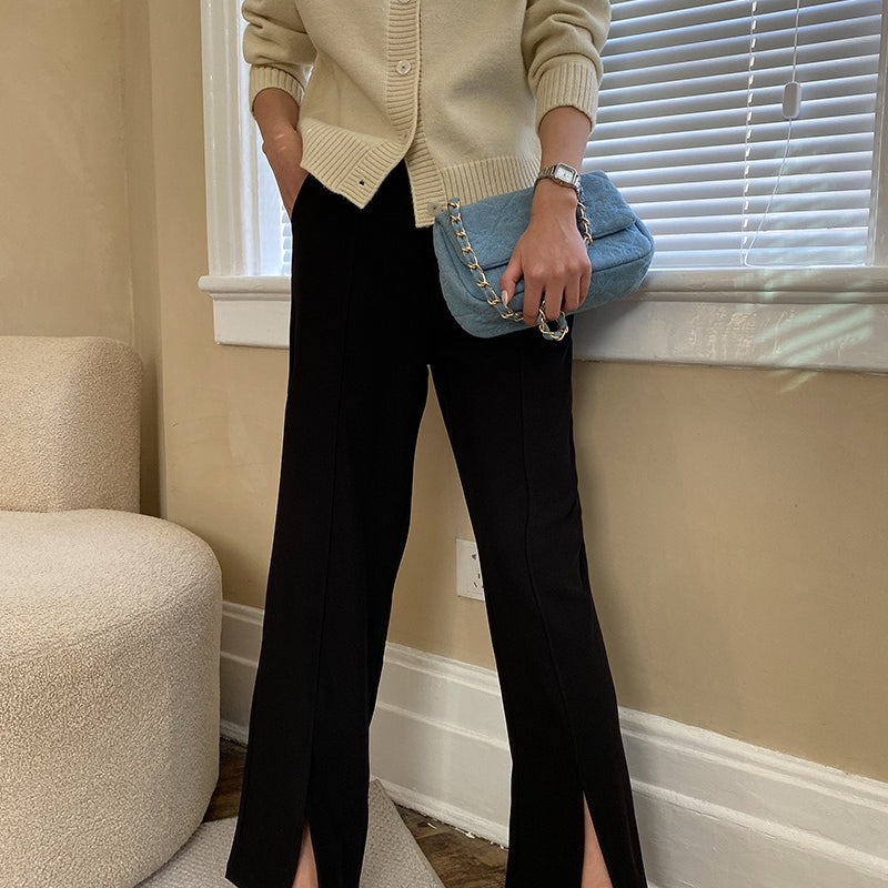 Raglanvest med jadeknapper