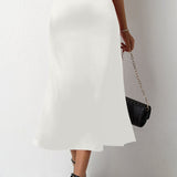 havfruehale satin nederdel