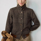 overdimensioneret vintage ternet jakke