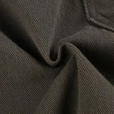 Vintage denim cargobukser med flere lommer og mellemhøj talje