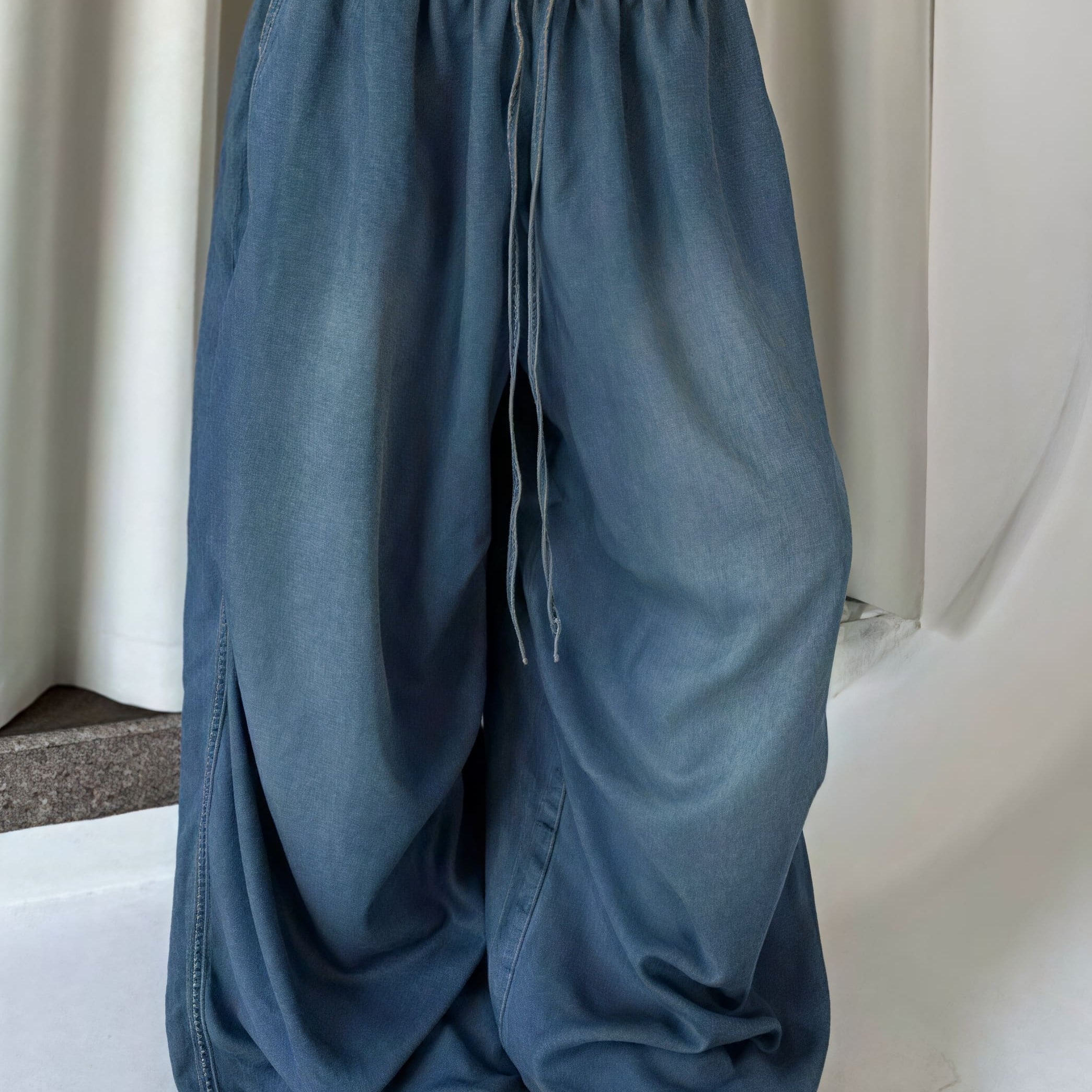 Alsidige vintage jeans med brede ben