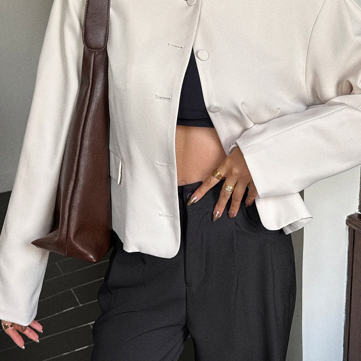 almindelig afslappet jakke