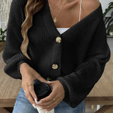 Langærmede veste i kort strik