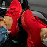 Damesneakers – Åndbart mesh – Ortopædisk støtte – Polstret sål