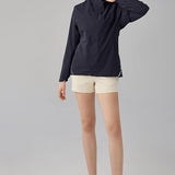 Vindtæt fleeceforet hættejakke