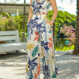 Kyley - Elegant kjole med botanisk print