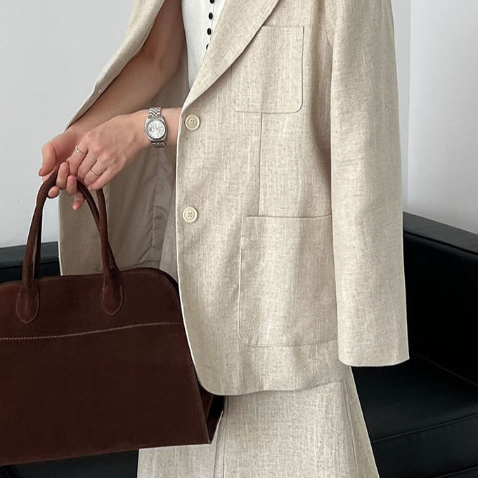 Afslappet hørblazer