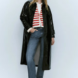 Klassisk stribet strikvest