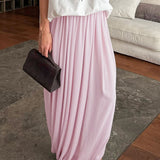 Lang, elegant, flagrende chiffonnederdel