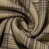 Højtaljet ternet bodycon-nederdel