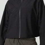 Afslappet vandtæt vindjakke