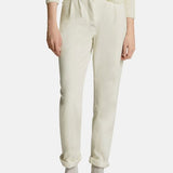 Damebukser - Elegant fløjlsbuks - Høj talje - Behagelig løs pasform