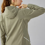 Vindtæt fleeceforet hættejakke