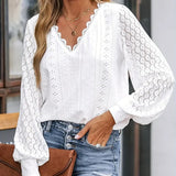 Kari - Smuk bluse med luftige ærmer