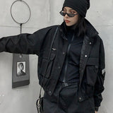 Kort utilityjakke i urban stil