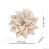 Blomsterarmbånd med champagnemotiv