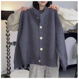 Komfortabel cardigan med knapper til kvinder - Elegant og alsidig