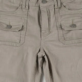 Slim low-rise cargo jeans med svajer i benene