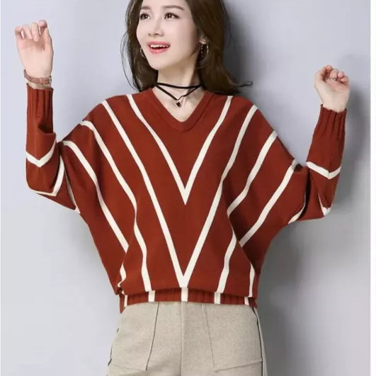 Nicole - Moderigtig langærmet sweatshirt