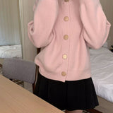 Komfortabel cardigan med knapper til kvinder - Elegant og alsidig