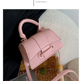 Mini PU-læder crossbody-taske, designerhåndtaske til kvinder