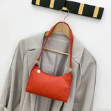 Dame skuldertaske i PU-læder