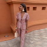 Sommersæt i to dele - Komfortabelt og trendy