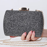 Rød diamant aftenclutch