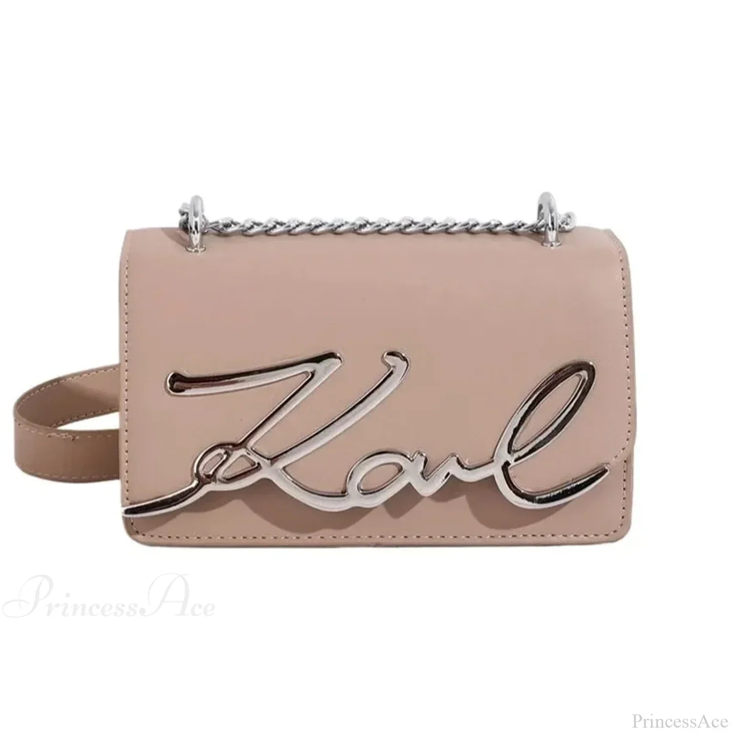 Retro firkantet tote-taske med lynlåslukning og skulderrem