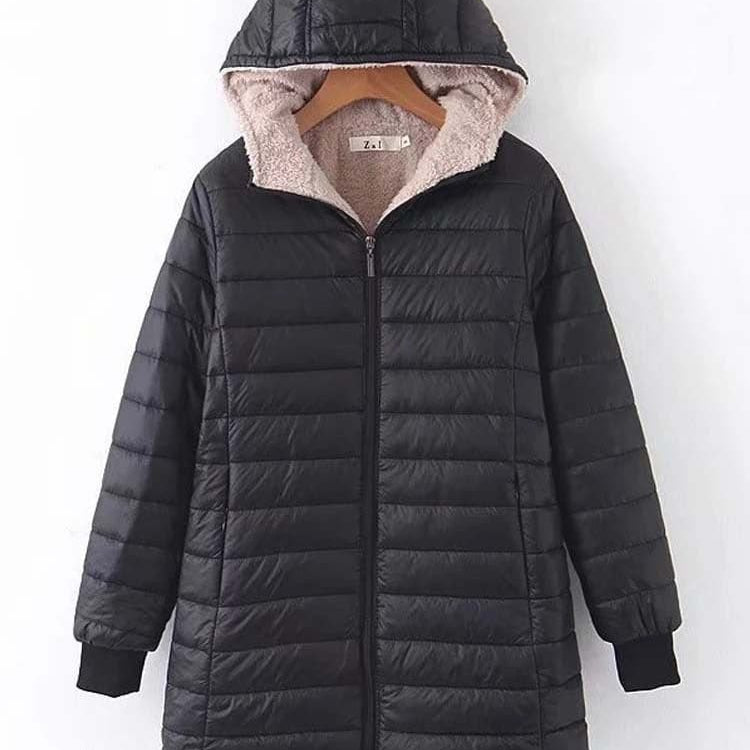 Apolline - Varm vinterjakke med blødt inderfor