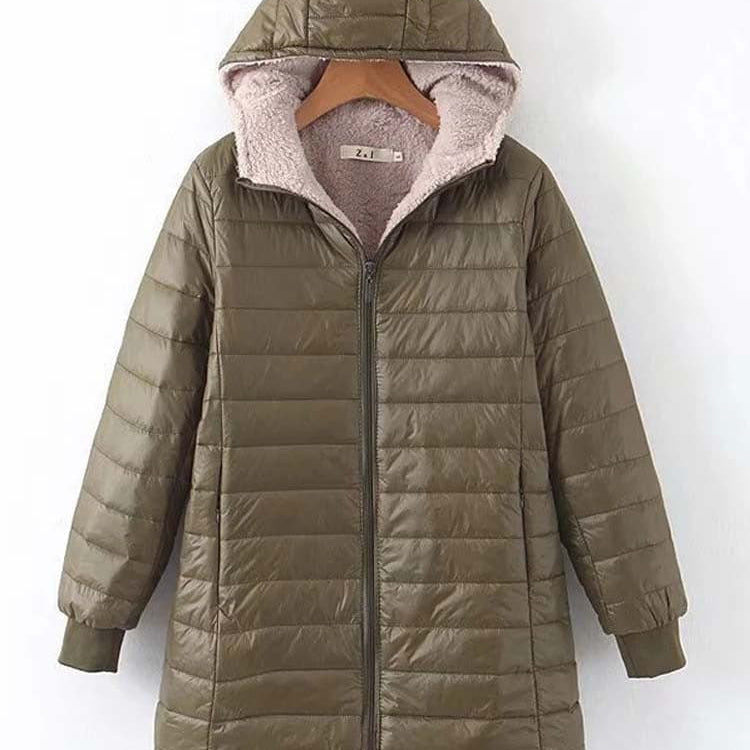 Apolline - Varm vinterjakke med blødt inderfor