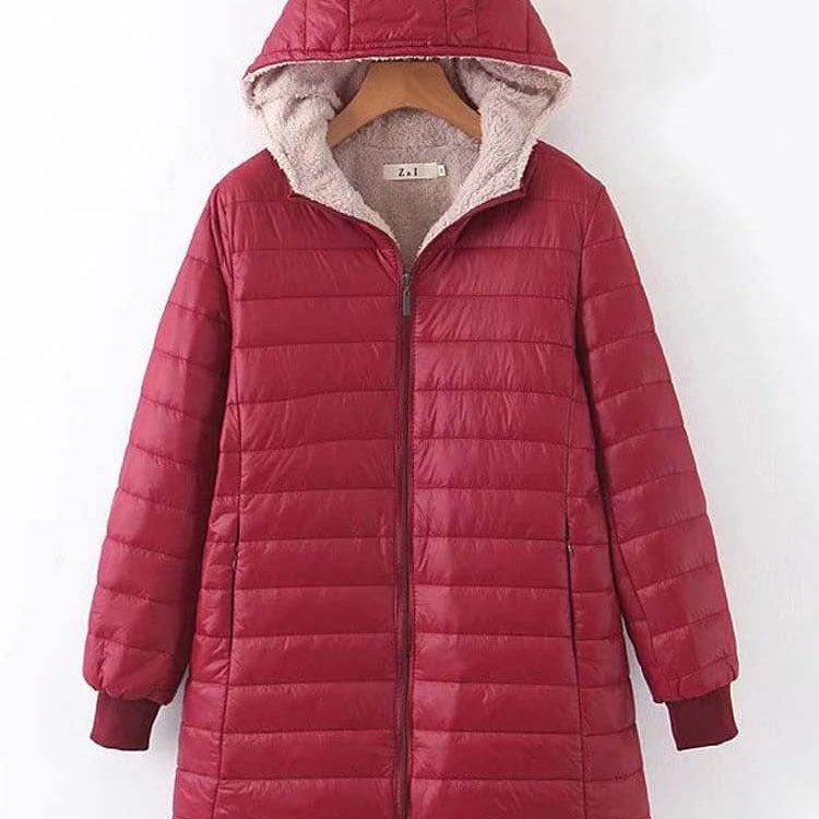 Apolline - Varm vinterjakke med blødt inderfor