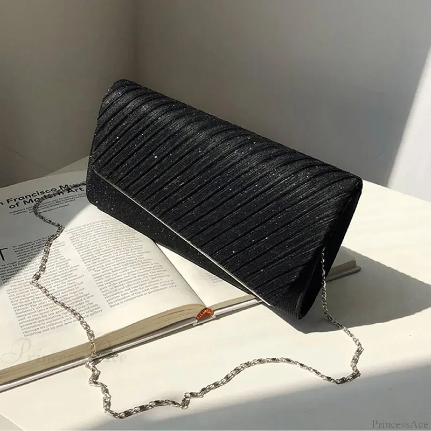 Paillet-clutch til bryllupper eller aftener ude