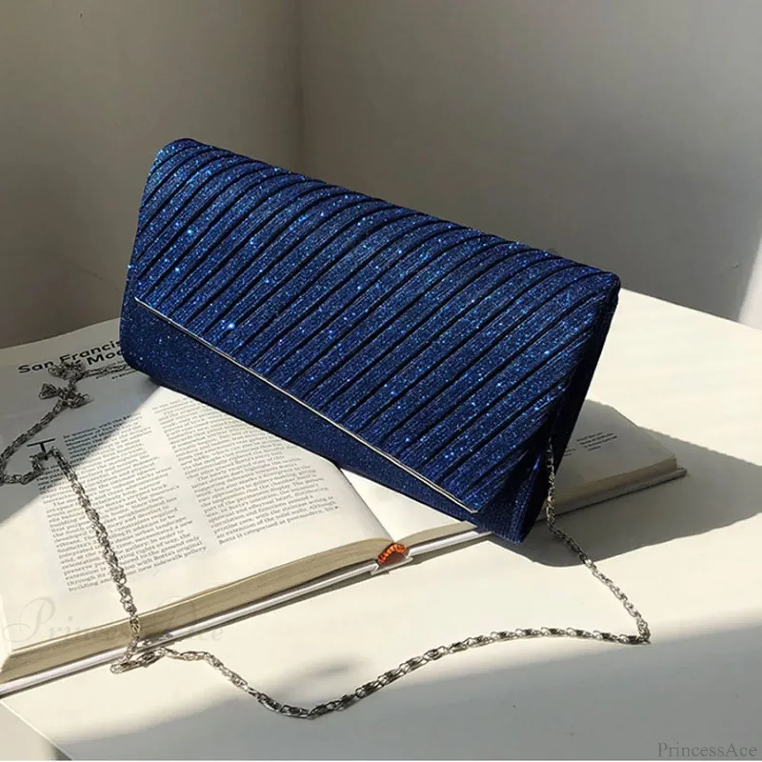 Paillet-clutch til bryllupper eller aftener ude