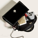 Bryllupstaske med pailletter og krystal