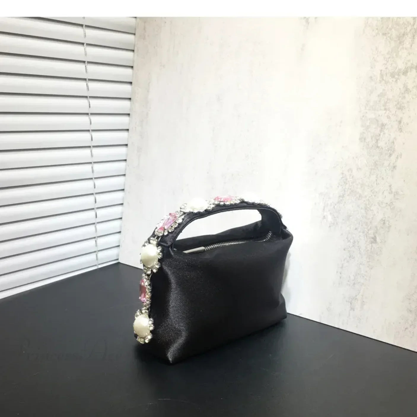 Silke telefonpung med sten