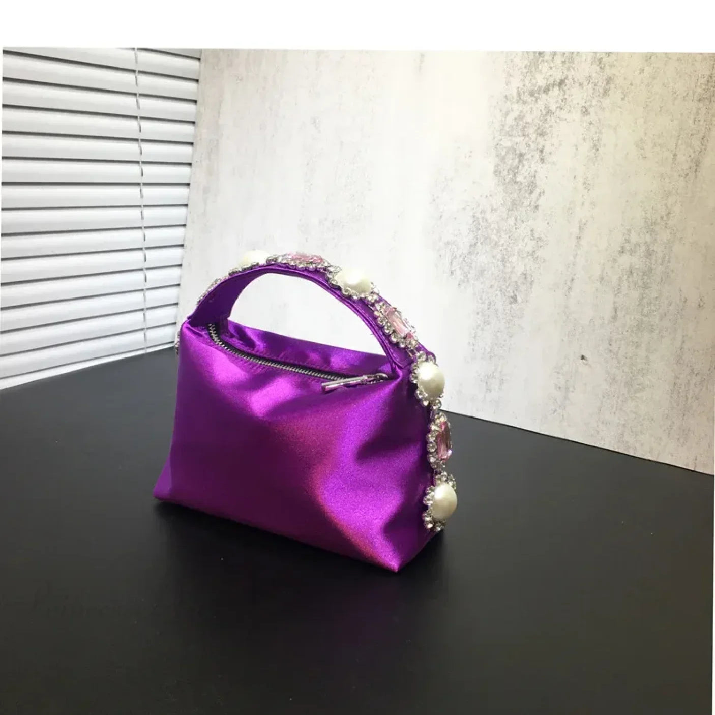 Silke telefonpung med sten