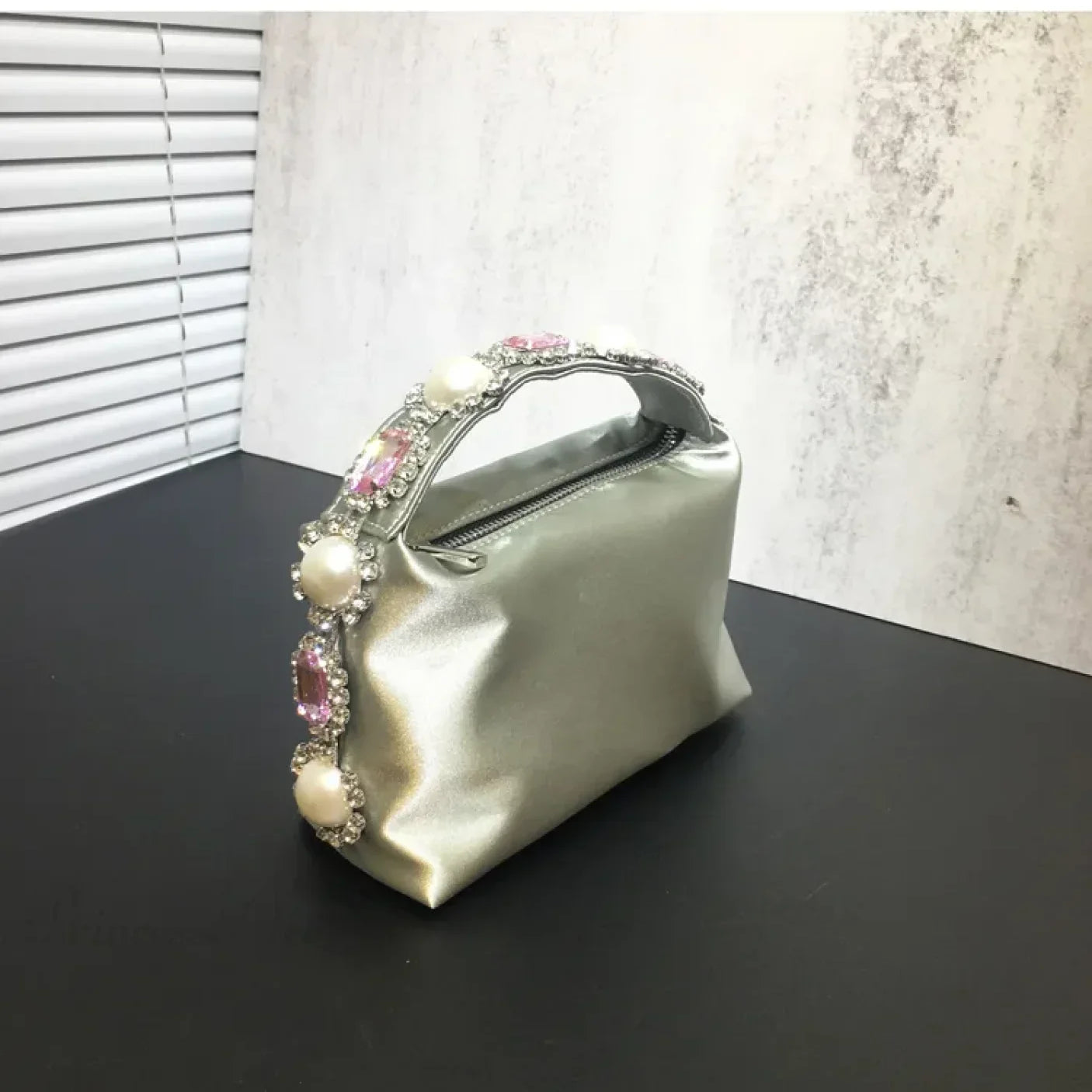 Silke telefonpung med sten