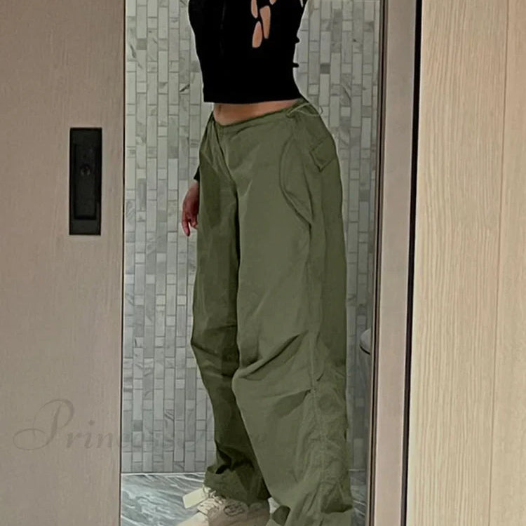 Løstsiddende streetwear joggingbukser