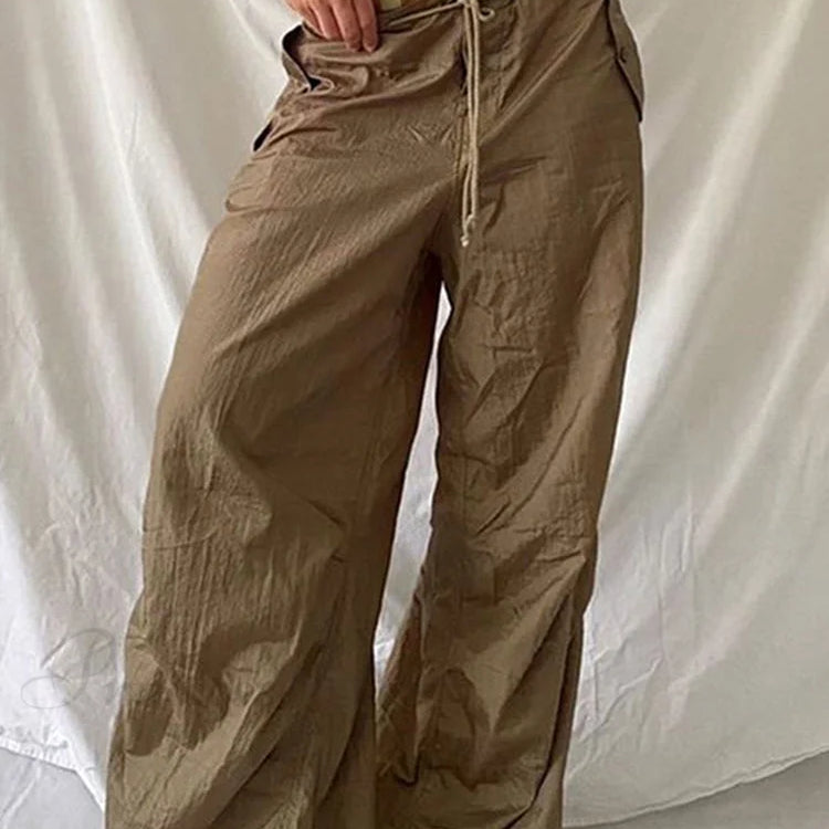 Løstsiddende streetwear joggingbukser