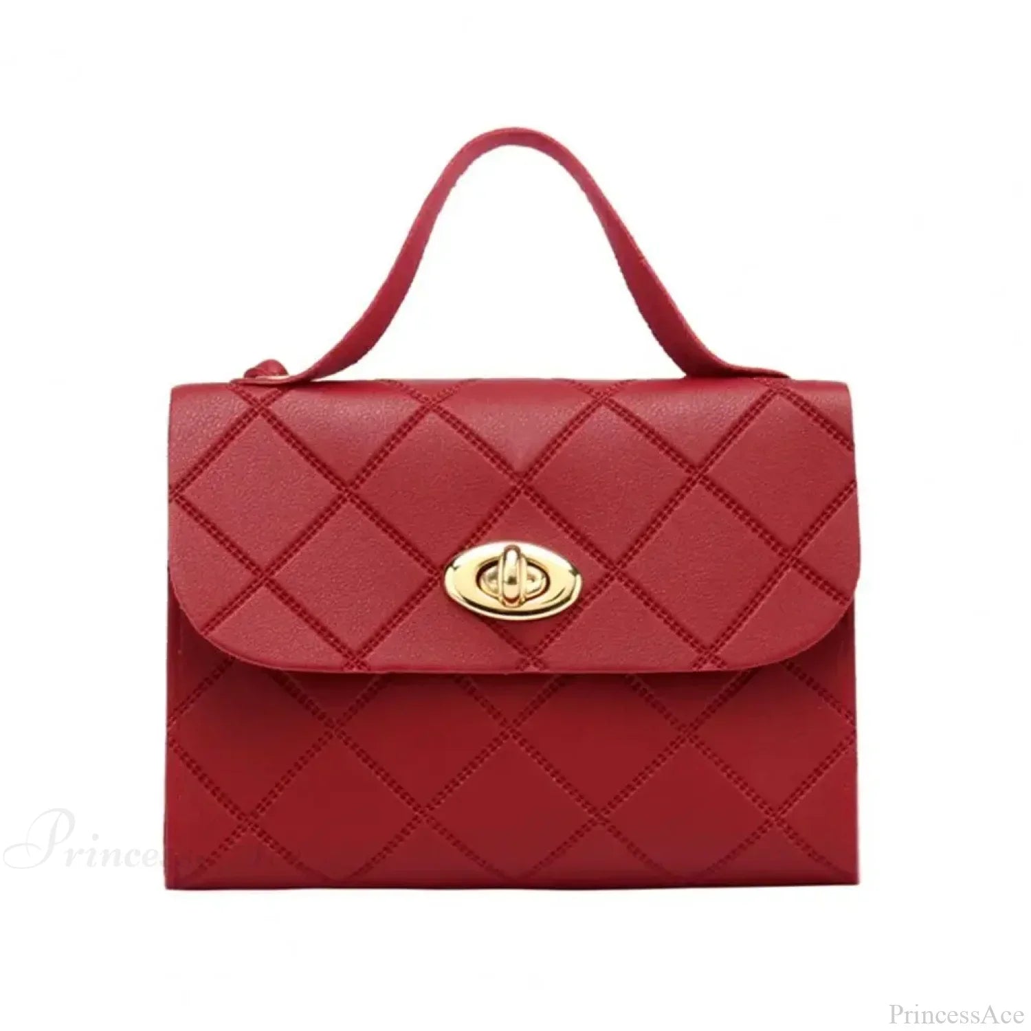 Tekstureret crossbody-taske i imiteret læder med lang skulderrem