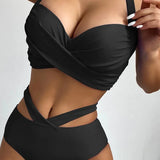 Batikfarvet sæt med snøre og ryg, to dele