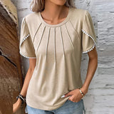 Jenny - Elegant designerbluse i blød bomuld