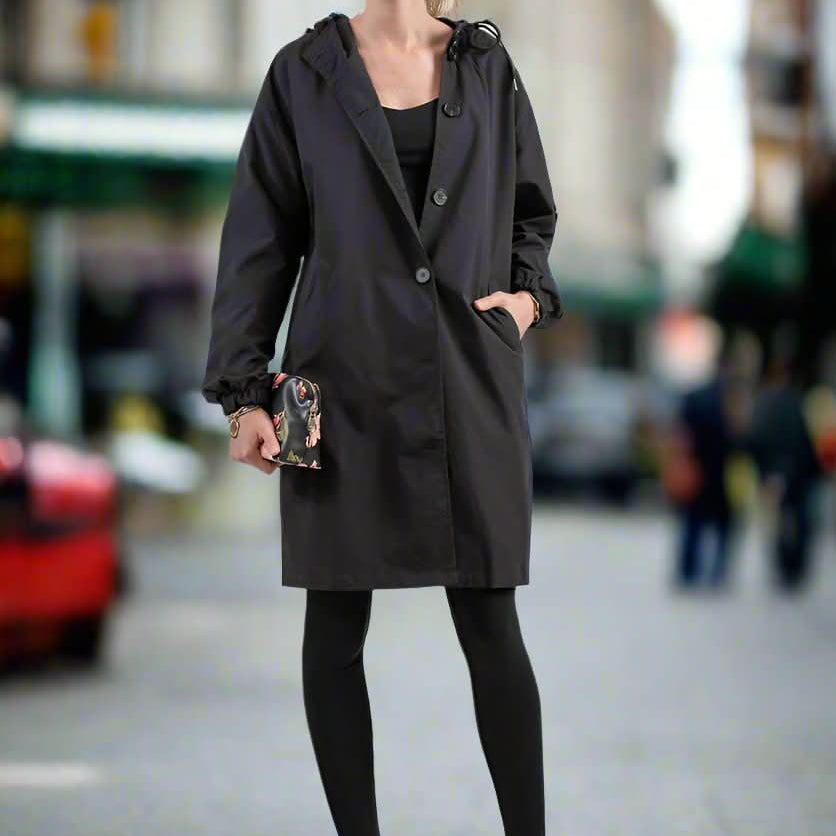 Let, komfortabel og beskyttende regnjakke til kvinder