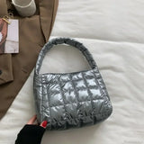 Afslappet vintertaske i bomuld