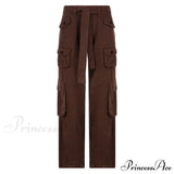 Højtaljede jeans med brede ben og lige ben til kvinder